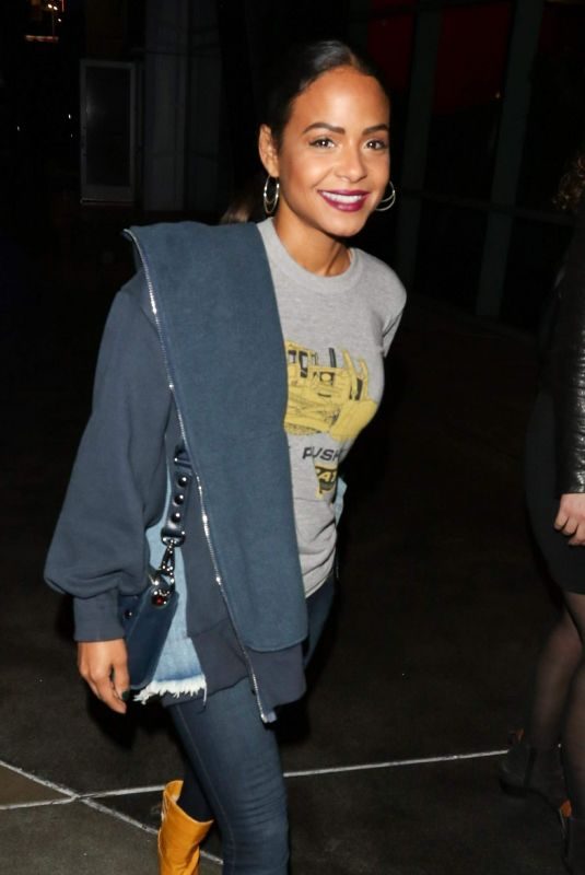 CHRISTINA MILIAN at Staples Center in Los Angeles 11/23/2018