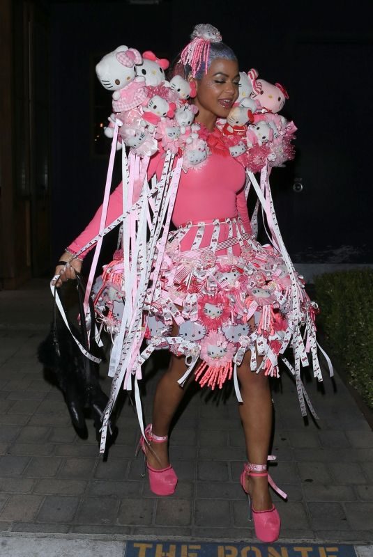 CHRISTINA MILIAN Leaves Galore Magazine Party in West Hollywood 10/30/2018