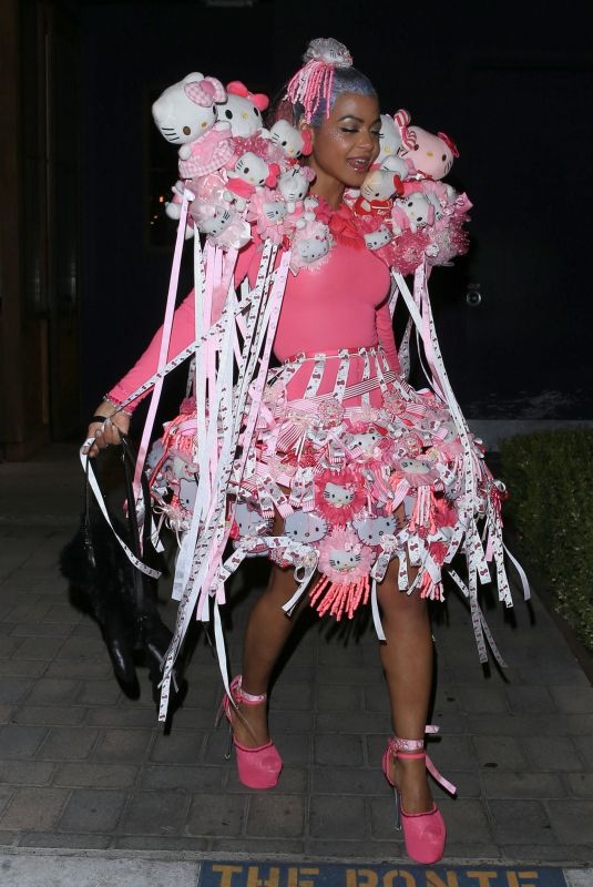 CHRISTINA MILIAN Leaves Galore Magazine Party in West Hollywood 10/30/2018