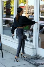 CHRISTINA MILIAN Neading to a Skin Clinic in Studio City 11/14/2018