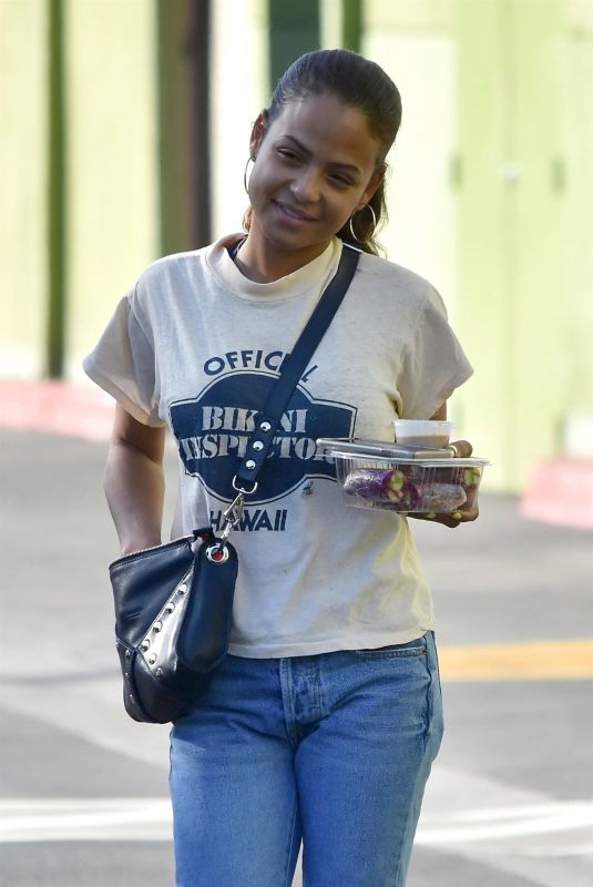 CHRISTINA MILIAN Out in Los Angeles 11/08/2018