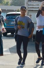 CHRISTINA MILIAN Out Shopping at Farmer