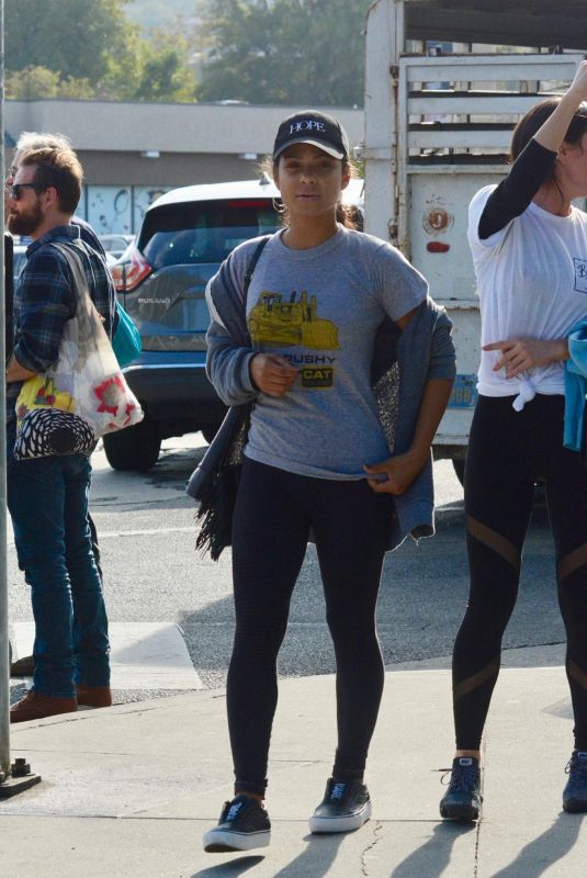 CHRISTINA MILIAN Out Shopping at Farmer