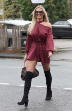 CHRISTINE MCGUINNES Out and About in Cheshire 11/20/2018