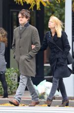 CLAIRE DANES and Hugh Dancy Out Shopping in New York 11/09/2018