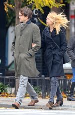 CLAIRE DANES and Hugh Dancy Out Shopping in New York 11/09/2018