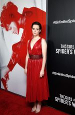 CLAIRE FOY at The Girl in the Spider