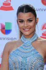 CLARISSA MOLINA at 2018 Latin Grammy Awards in Las Vegas 11/15/2018