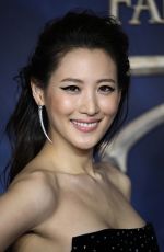 CLAUDIA KIM at Fantastic Beasts: The Crimes of Grindelwald Premiere in London 11/13/2018