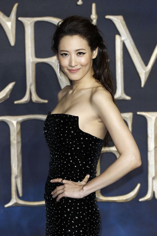 CLAUDIA KIM at Fantastic Beasts: The Crimes of Grindelwald Premiere in London 11/13/2018