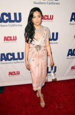 CONSTANCE WU at Aclu Bill of Rights Dinner in Beverly Hills 11/11/2018