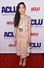 CONSTANCE WU at Aclu Bill of Rights Dinner in Beverly Hills 11/11/2018