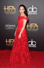 CONSTANCE WU at Hollywood Film Awards in Los Angeles 11/04/2018