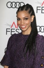 CORINNE FOXX at On the Basis of Sex Premiere in Los Angeles 11/08/2018
