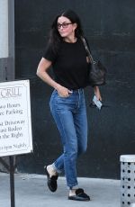 COURTENEY COX Leaves a Nail Salon in Beverly Hills 11/06/2018
