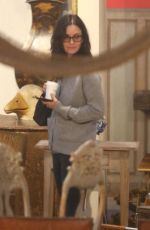 COURTENEY COX Out for Furniture Shopping in Los Angeles 11/28/2018