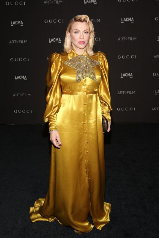 COURTNEY LOVE at Lacma: Art and Film Gala in Los Angeles 11/03/2018