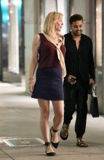 COURTNEY LOVE Leaves Gucci Store in Beverly Hills 11/06/2018