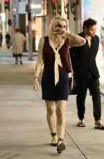 COURTNEY LOVE Leaves Gucci Store in Beverly Hills 11/06/2018