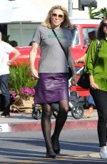 COURTNEY LOVE Out in Melrose Place in West Hollywood 11/08/2018