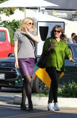 COURTNEY LOVE Out in Melrose Place in West Hollywood 11/08/2018