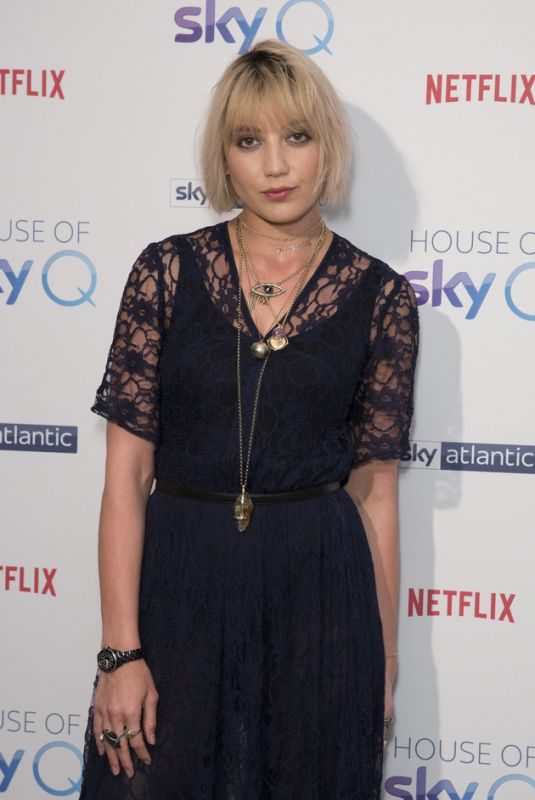 DAISY LOWE at House of Sky Q Launch Photocall in London 11/15/2018