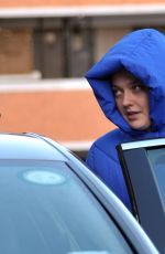 DAKOTA FANNING on the Set of Sweetness in the Belly in Dublin 11/01/2018