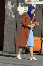 DAKOTA FANNING on the Set of Sweetness in the Belly in Dublin 11/01/2018