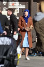 DAKOTA FANNING on the Set of Sweetness in the Belly in Dublin 11/01/2018