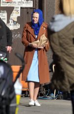 DAKOTA FANNING on the Set of Sweetness in the Belly in Dublin 11/01/2018