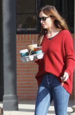 DAKOTA JOHNSON at Alfred Coffee in Los Angeles 11/27/2018