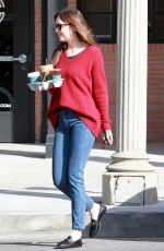 DAKOTA JOHNSON at Alfred Coffee in Los Angeles 11/27/2018