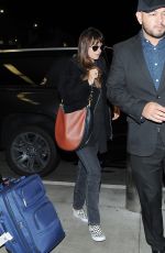 DAKOTA JOHNSON at Los Angeles International Airport 11/17/2018