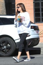 DAKOTA JOHNSON Heading to a Gym in Los Angeles 11/26/2018
