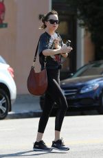 DAKOTA JOHNSON Leaves Her Yoga Class in Los Angeles 11/10/2018