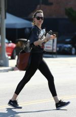 DAKOTA JOHNSON Leaves Her Yoga Class in Los Angeles 11/10/2018
