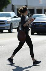DAKOTA JOHNSON Leaves Her Yoga Class in Los Angeles 11/10/2018
