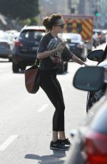 DAKOTA JOHNSON Leaves Her Yoga Class in Los Angeles 11/10/2018