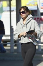 DAKOTA JOHNSON Leaves Pilates Class in Los Angeles 11/06/2018