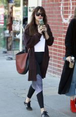 DAKOTA JOHNSON Out and About in Los Angeles 11/12/2018