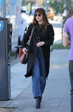 DAKOTA JOHNSON Out for a Lunch in Los Angeles 11/19/2018