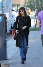 DAKOTA JOHNSON Out for a Lunch in Los Angeles 11/19/2018