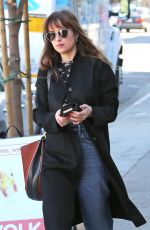 DAKOTA JOHNSON Out for a Lunch in Los Angeles 11/19/2018