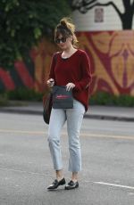 DAKOTA JOHNSON Shopping at Kelly Cole in Los Angeles 11/27/2018
