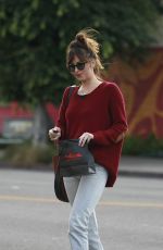DAKOTA JOHNSON Shopping at Kelly Cole in Los Angeles 11/27/2018