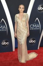 DANIELLE BRADBERY at 2018 CMA Awards in Nashville 11/14/2018