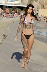 DARYLLE SARGEANT in Bikini on Vacation in Span 10/26/2018