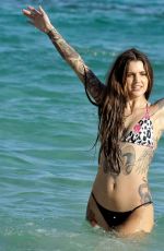 DARYLLE SARGEANT in Bikini on Vacation in Span 10/26/2018