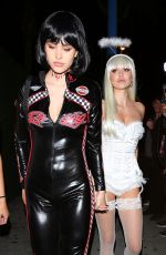 DELILAH and AMELIA HAMLIN at Travis Scott Halloween Bash in West Hollywood 10/31/2018