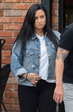 DEMI LOVATO Out and About in Los Angeles 11/07/2018